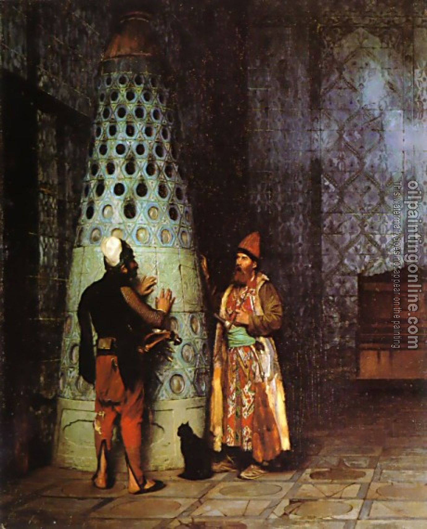 Gerome, Jean-Leon - arab oil painting